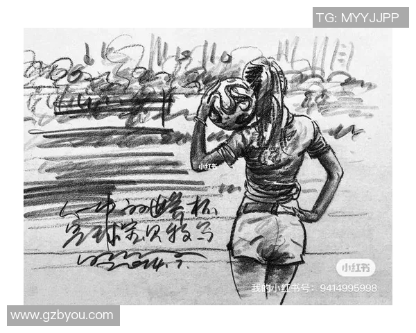 足球明星全身素描艺术作品展现运动魅力与个性风采的完美结合